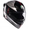 Prilba AGV K1 S Lap Matt Black Grey Red