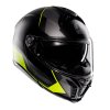 Prilba AGV Tourmodular Perception Matt Black Yellow Fluo