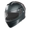 Prilba AGV STREETmodular RESIA Matt Grey Silver Red