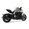 Výfuk HP CORSE DUCATI DIAVEL 1260 HYDROFORM SHORT R BLACK XDUHY20P04C AAB 1