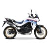 Výfuk HP CORSE HONDA XL750 TRANSALP 2023 2024 SP 1 SHORT BLACK TITANIUM HOSP1750HC AB 1