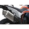 Výfuk HP CORSE KTM 890 ADVENTURE L R RALLY 2021 2024 4 TRACK R SHORT SATIN KT4TRS89ADVS AB