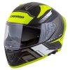 Prilba CASSIDA AERO DROME Čierna žltá fluo biela 1