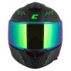 Prilba CASSIDA INTEGRAL GT 2.1 FLASH Matná čierna zelená šedá 3