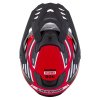 Prilba CASSIDA ROAD RUNNER TechniX Červená čierna biela 4