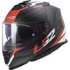 Prilba LS2 FF800 Storm II NERVE MATT BLACK RED 06