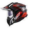 Prilba LS2 MX701 Explorer SPIRE BLACK TITANIUM RED 06 1