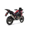 Výfuk Akrapovič Honda CRF1100L Africa Twin Adventure Sports 2020-2025 Racing Line (Titanium) S-H11R4-WT