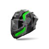Prilba AIROH GP800 COMPETITION Green Fluo Gloss