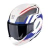 Prilba Scorpion EXO TECH Evo FURIO White Red Blue