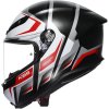 Prilba AGV K6 S Karve Matt Black White Red 1