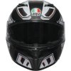 Prilba AGV K3 Rivia Matt Black White 2