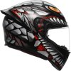 Prilba AGV K1 S Lyzard Matt Black Grey Red 1