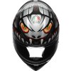 Prilba AGV K1 S Lyzard Matt Black Grey Red 2
