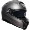 Prilba AGV STREETmodular MONO Matt Silver