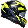 Prilba AGV K7 Glimpse Black Yellow Fluo 1