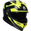 Prilba AGV K7 Glimpse Black Yellow Fluo
