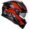 Prilba AGV K7 Taurax Black Red 1