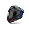 Prilba AIROH MATRYX ROCKET Blue Gloss Red