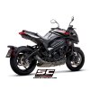 0028746 cr t titanium exhaust matt black with stoneguard grid