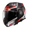 Prilba LS2 FF901 ADVANT X SPECTRUM BLACK WHITE RED 06