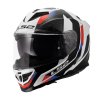 Prilba LS2 FF818 STORM III SPORTY White Blue Red 06