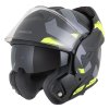 Prilba CASSIDA MULTIFLIP KORP Čierna mat žltá 1