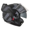 Prilba CASSIDA MULTIFLIP KORP Čierna mat šedá 3