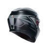 Prilba AGV K3 COMPOUND Matt Black Grey 3