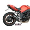 Výfuk SC Project TRIUMPH SPEED TRIPLE 1050 07-10 OVAL - Znížený T01A-L01C