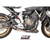 Výfuk SC Project YAMAHA MT-07/FZ-07 13-16 Celý výfukový systém 2-1 CR-T Y14A-C38C_1