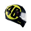 Prilba AGV K-3 SV Bollo 46 Black Yellow