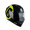 Prilba AGV K-3 SV Bollo 46 Black Yellow