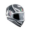 Prilba AGV K-3 SV Pulse White Black Gunmetal