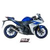 Výfuk SC Project YAMAHA YZF-R3 15-17 Celý výfukový systém 2-1 S1 Y23A-C41T