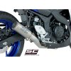 Výfuk SC Project YAMAHA YZF-R3 15-17 Celý výfukový systém 2-1 CR-T Y23A-C38T_2