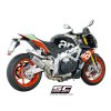 Výfuk SC Project APRILIA TUONO V4 1100 RR/FACTORY 17-20 OVAL A16A-40FTT