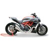 Výfuk HP CORSE DUCATI DIAVEL 2011-2016 HYDROFORM SATIN DUHY1002-AB