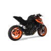 Výfuk HP CORSE KTM SUPERDUKE 2017- EVOXTREME 260 BLACK XKTSDEVO2602B-AB