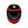 Prilba AGV K6 E2205 Rush Black Red