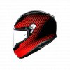 Prilba AGV K6 E2205 Rush Black Red