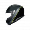Prilba AGV K6 E2205 Minimal Gunmetal  Black Yellow Fluo