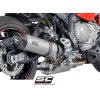 Výfuk SC Project BMW S 1000 XR 15-16 Oval - Znížený B32A-L01T