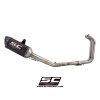 Výfuk SC Project KAWASAKI Z 400 19-20 Celý výfukový systém 2-1 SC1-M K31A-C115C_2