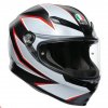 Prilba AGV K6 Flash Matt Black Grey Red