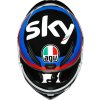 Prilba AGV K1 VR46 SKY Racing Team Black Red