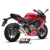 Výfuk SC Project Honda CBR 650R 19-20 Celý výfukový systém 4-1-2 dvojitý CR-T H31B-CD38T