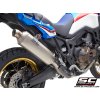 Výfuk SC Project Honda CRF 1000L 16-19 Africa Twin ADVENTURE Celý výfukový systém 2-1 Rally Raid H16A-TC101T