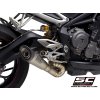 Výfuk SC Project TRIUMPH Street Triple 765 S/R/RS 17-19 Celý výfukový systém 3-1 kompatibilný s S1, CR-T, ORIGINAL T18B-FS-FT-OEM
