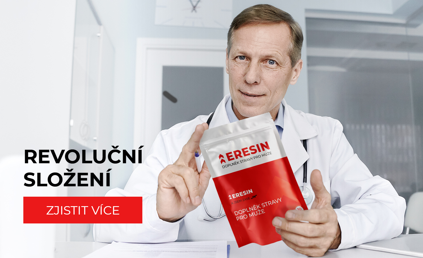 Revoluční složení přípravku Eresin